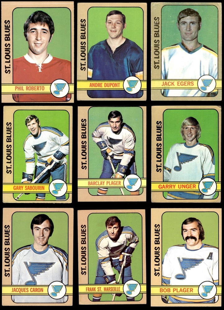 1972-73 Topps St. Louis Blues Team Set 4.5 - VG/EX+ 7290689