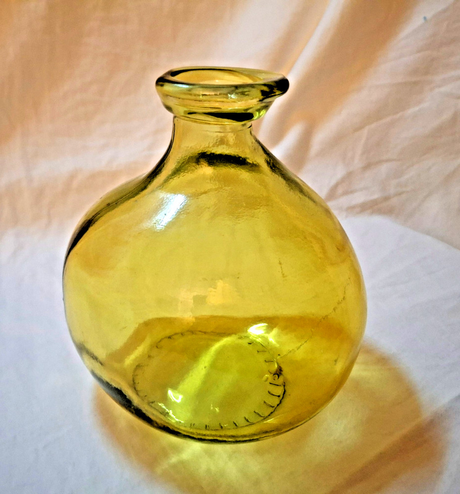 Vidrios San Miguel 100 % Recycled Glass Hand Made Gold 7