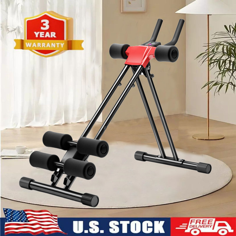 Ab Workout Equipment Ab Machine for Stomach Workout in Home Gym Foldable Fitness