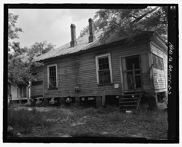 Photo:Albany Georgia 1982 Sam Farkas Estate House Rear View Mercer Avenue