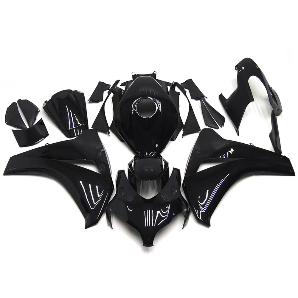 Gloss Black Fairing Kit for 2008-2011 Honda CBR1000RR 08 09 Injection Bodywork