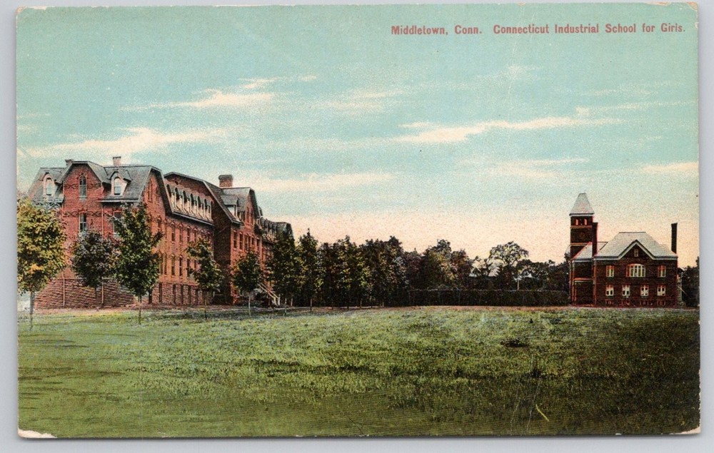Middletown CT Connecticut Industrial School for Girls Postcard c1910s