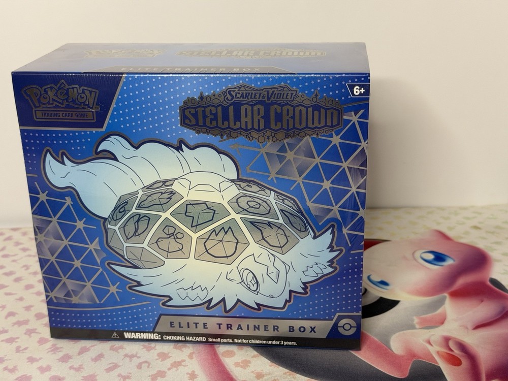 Pokemon Stellar Crown ETB Elite Trainer Box sealed