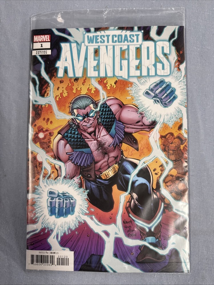 Marvel Comics WEST COAST AVENGERS  #1 TODD NAUCK Variant 1 per store (2024)