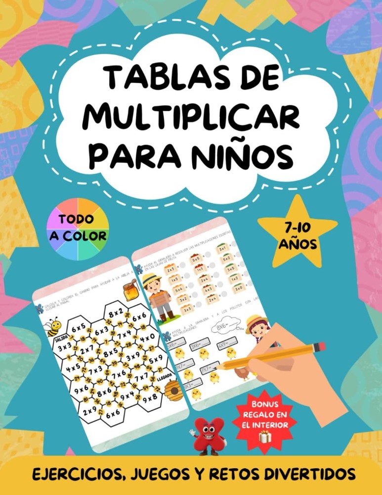 Tablas de multiplicar para niños: Aprende y repasa multiplicaciones, para niños