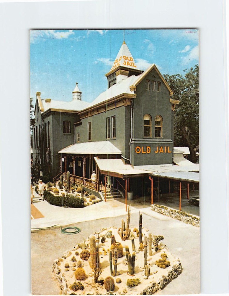 Postcard The Old Jail St. Augustine Florida USA