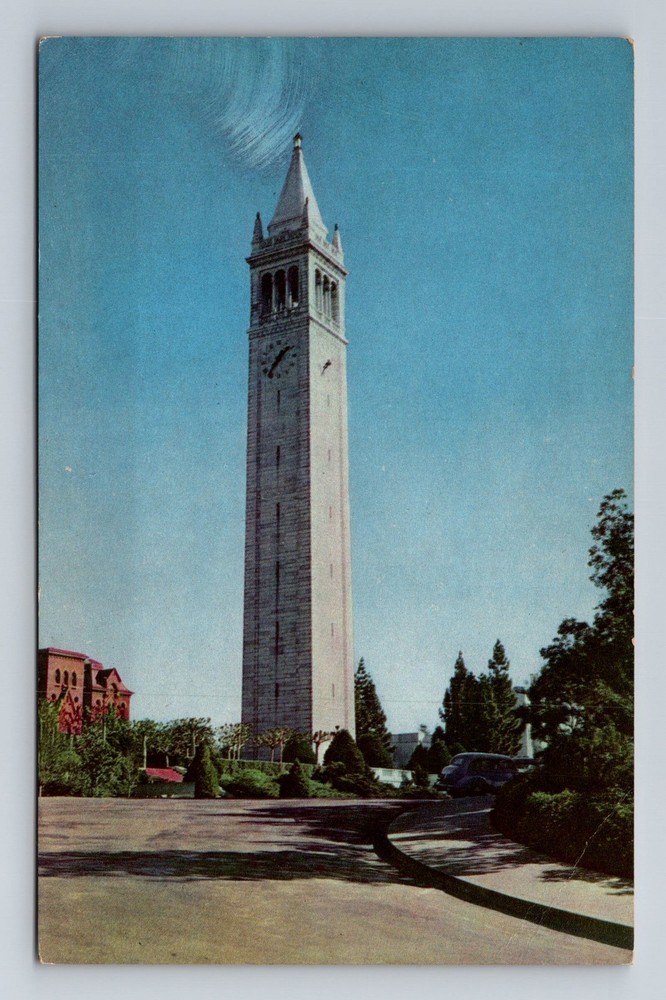 Berkeley CA-California The Campanile University Of California Vintage Postcard