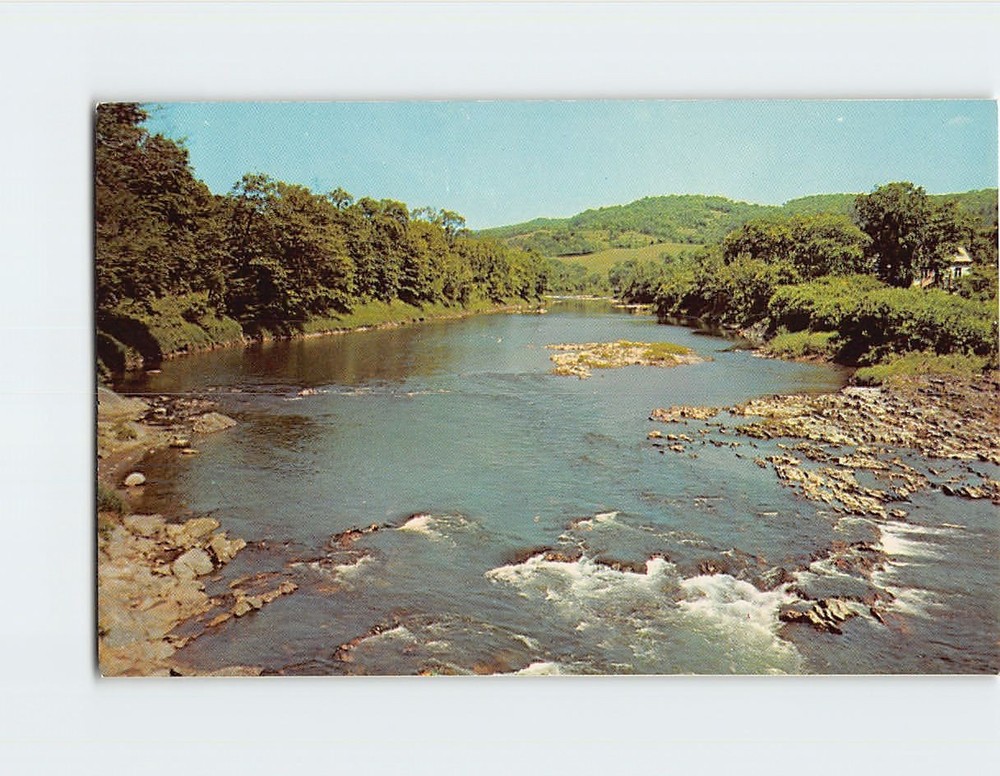 Postcard River Nature Scene