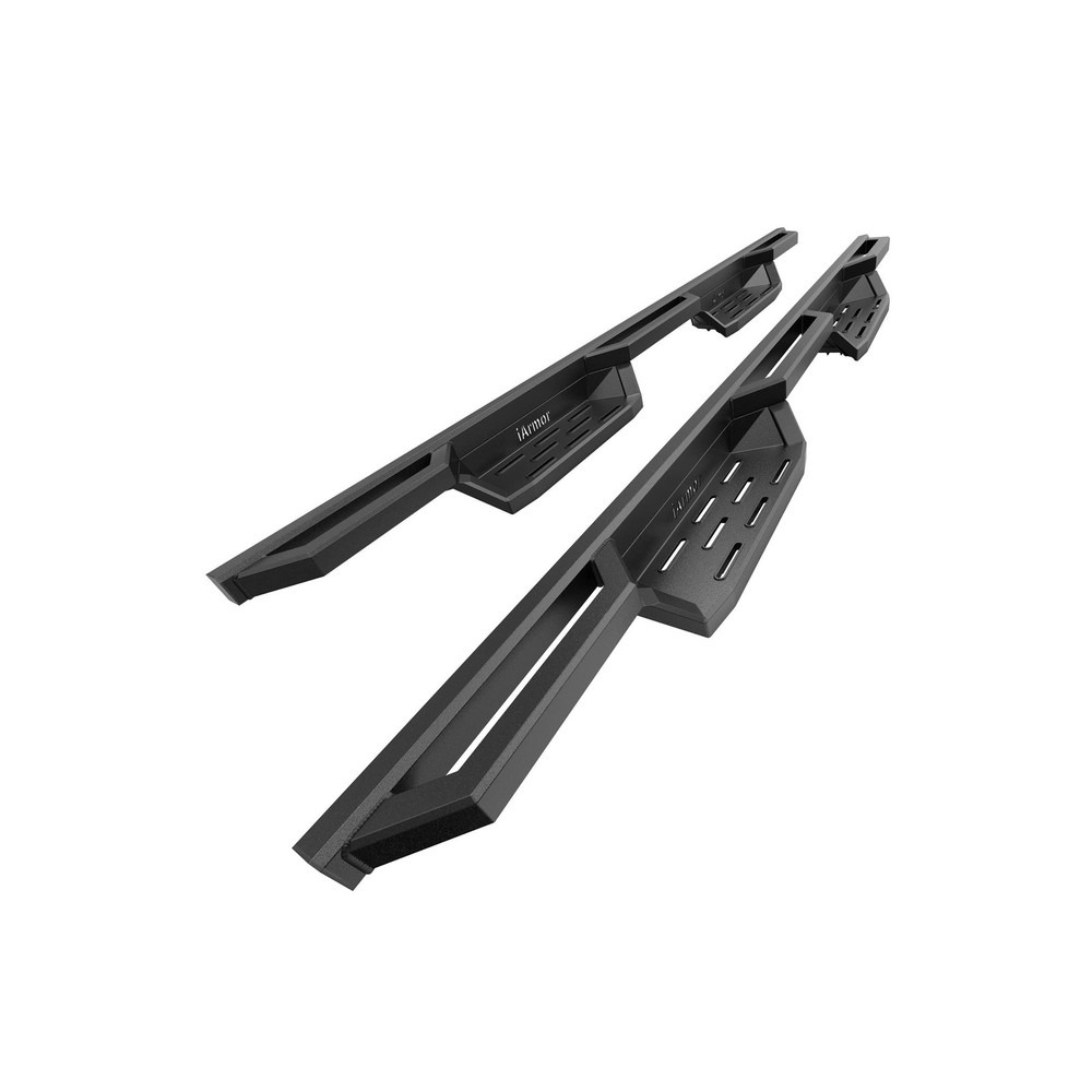 HD Ridez Running Boards Compatible with Chevy Silverado GMC Sierra 1500 2500 ...