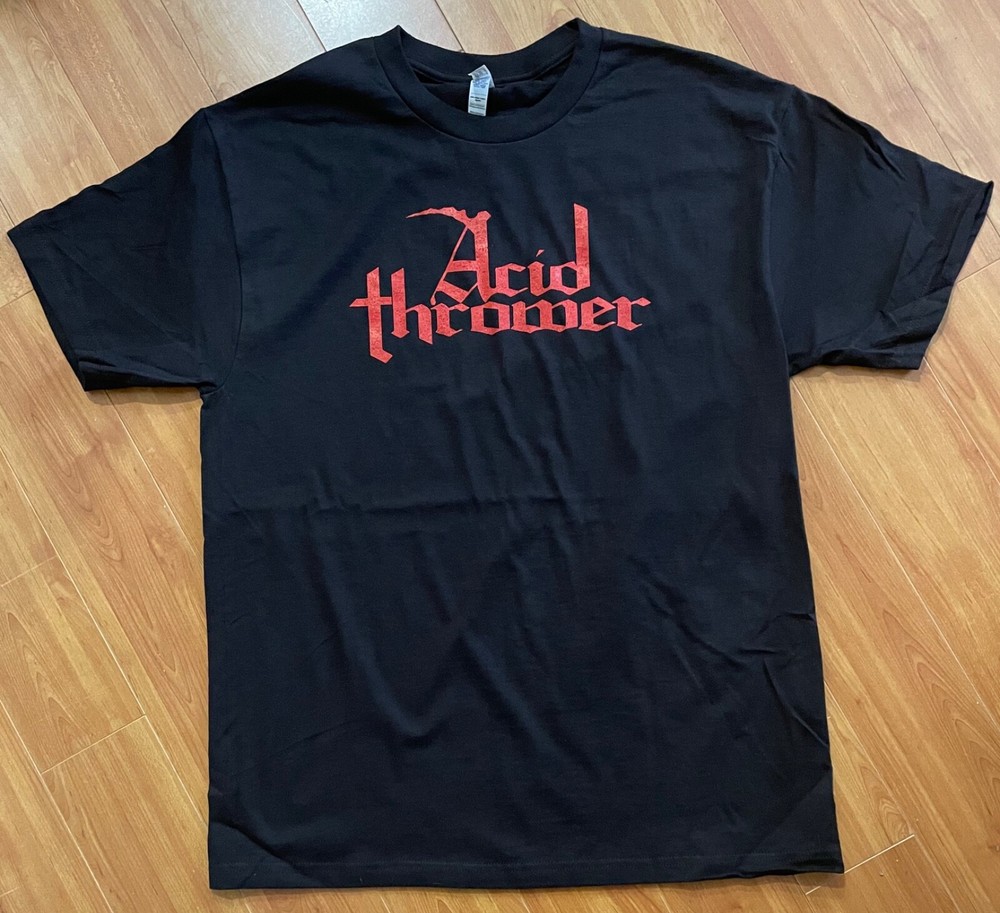ACID THROWER CONCERT SHIRT Underground Metal Punk Thrash Obscure Crossover XL-image