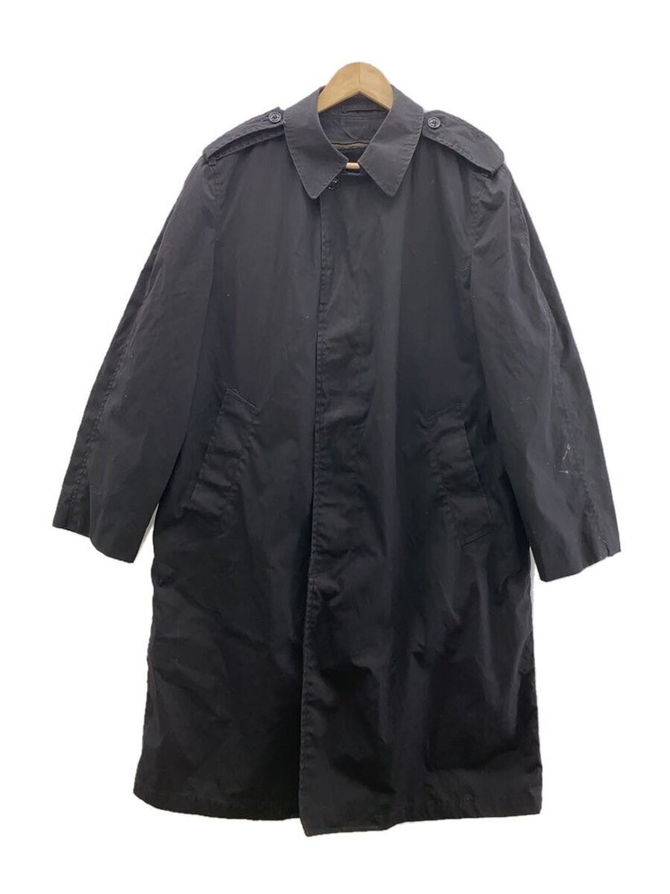 Military Stainless Steel Collar Coat/38/-/Blk 1599