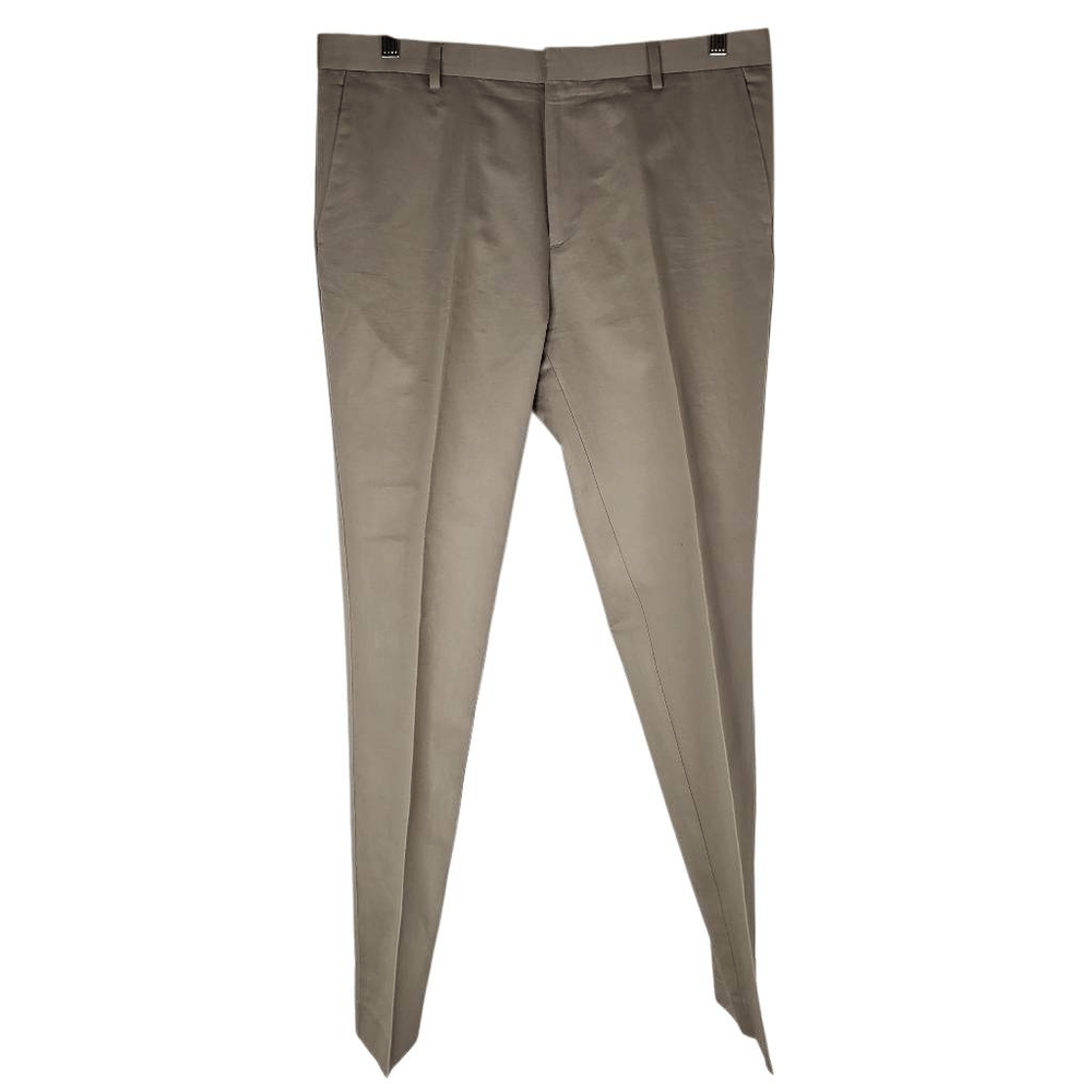 Calvin Klein Slim Linen Blend Dress Pants Beige 36x32