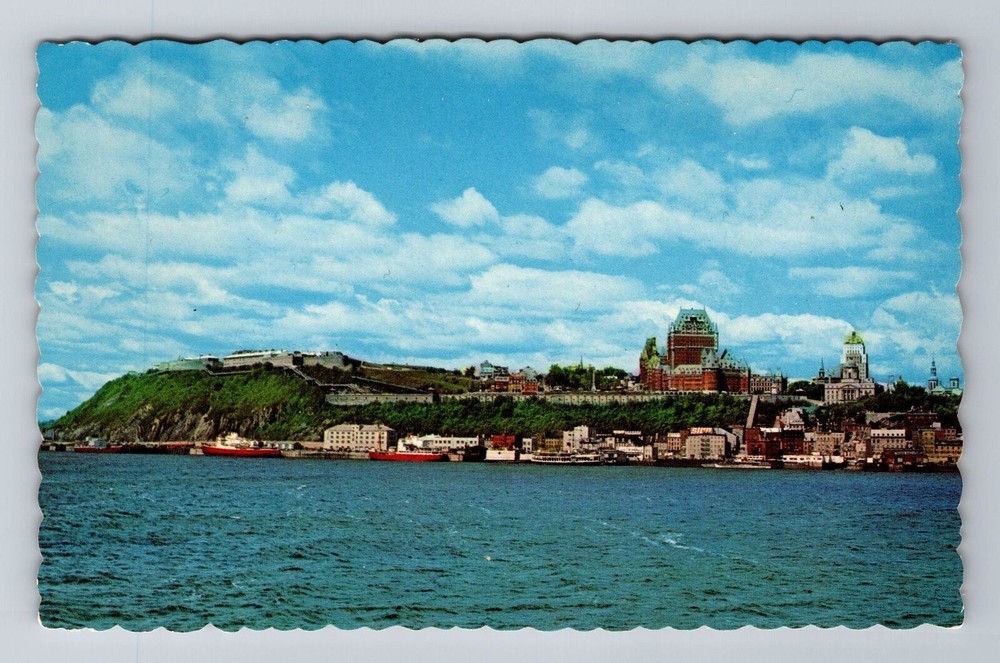 Quebec-Quebec, City of Quebec, Antique Vintage Souvenir Postcard