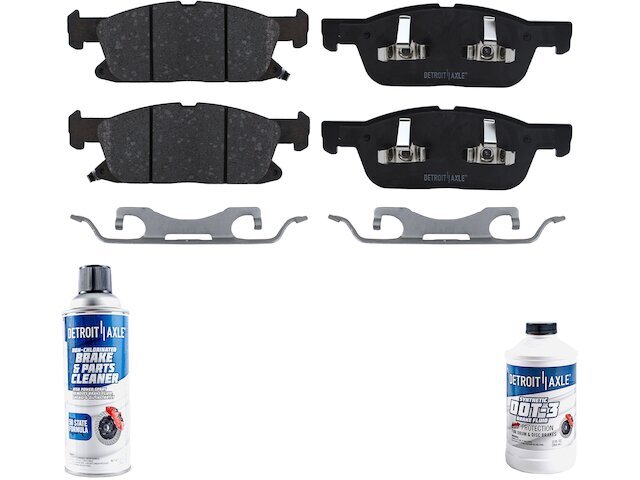 For 2017-2020 Lincoln Continental Brake Pad Set Front Detroit Axle 19941KWJS