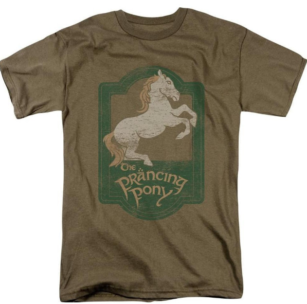 NEW Lord of the Rings - Prancing Pony Sign T-Shirt Sizes S-5XL
