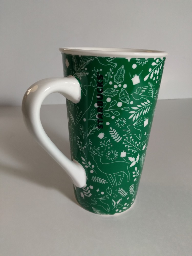 Starbucks Green Winter  Holiday  2019  16 fl oz Very Good Condition Collectible