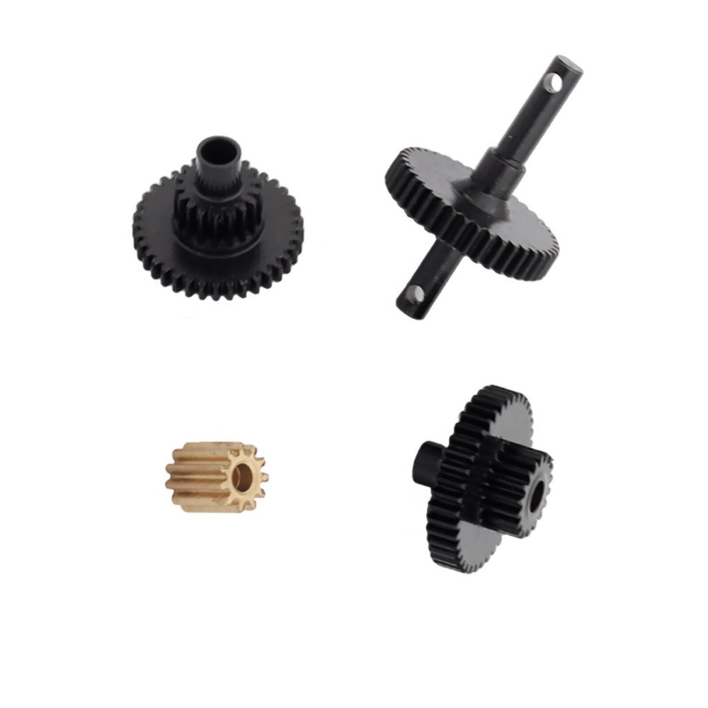 Upgrade Your TRX4M 1/18 RC Car with a Durable Metal Gearbox Gear and Pinion Gear Set for Enhanced Performance