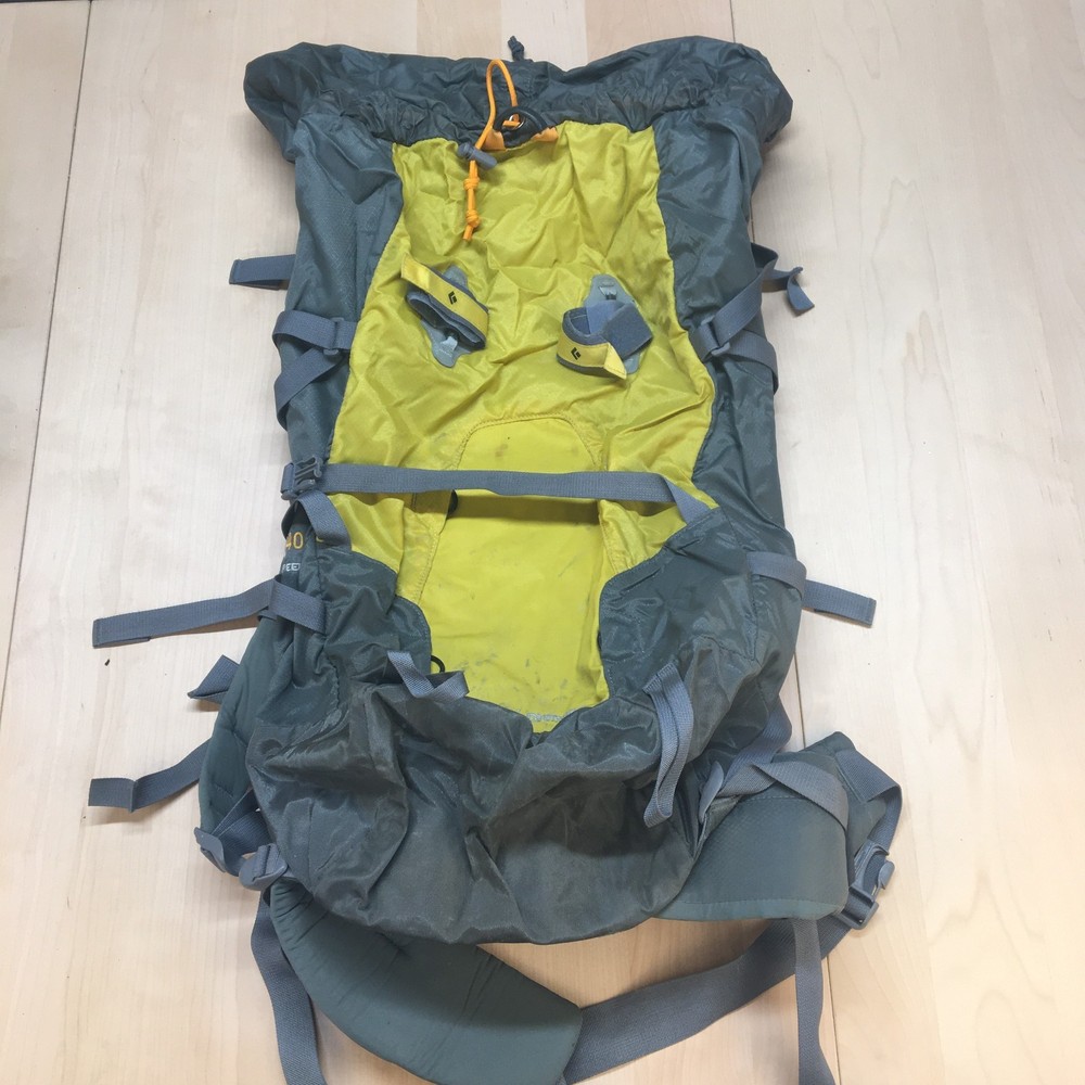 Black Diamond Speed 40 Backpack Yellow/Gray Technical Backpacking 40L V Lite