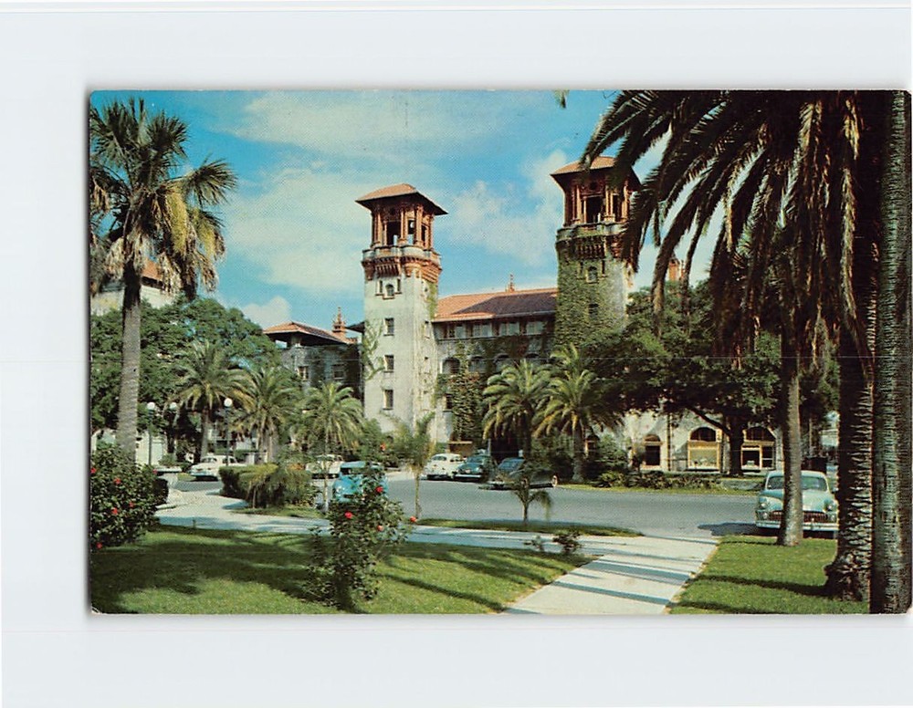 Postcard Municipal Lightner Museum of Hobbies Saint St. Augustine Florida USA