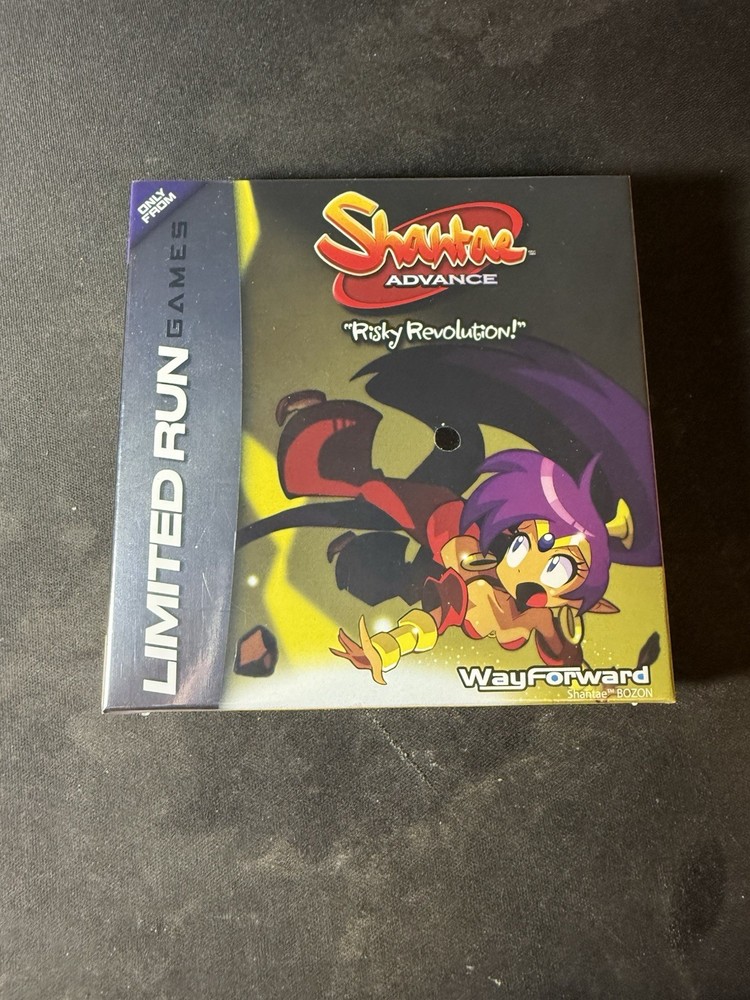 Shantae Advance Risky Revolution Gameboy Advance Sealed GBA Limited Run Games