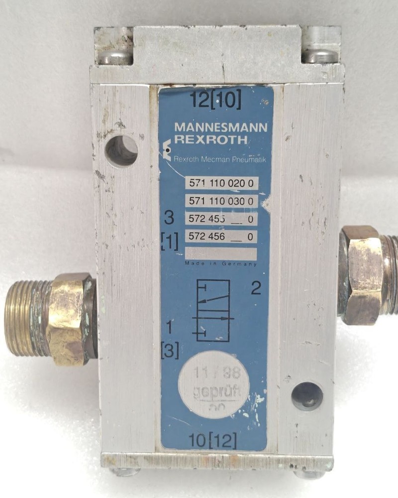 Mannesmann Rexroth 571 110 020 0 Solenoid Valve 571 110 030 0 572 456 Mecman