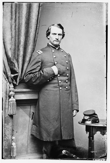 Photo:Maj. J.M. Merrow Civil War Officer Portrait 1860s