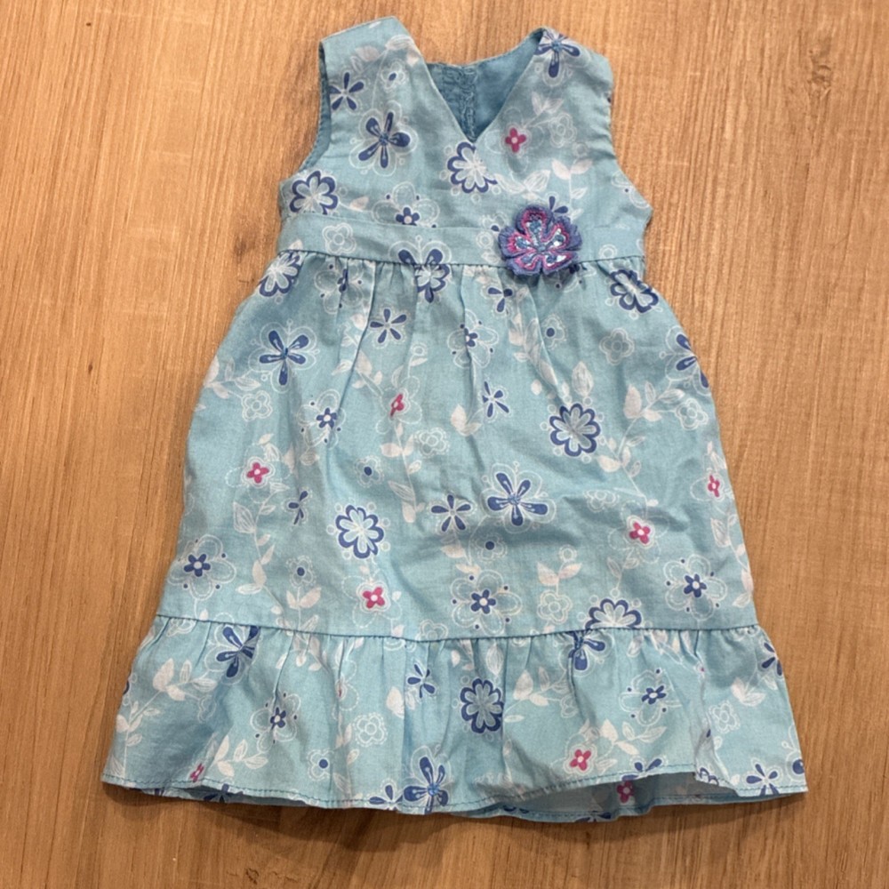 Retired Kanani GOTY American Girl Doll Blue Meet Dress Lightly Used
