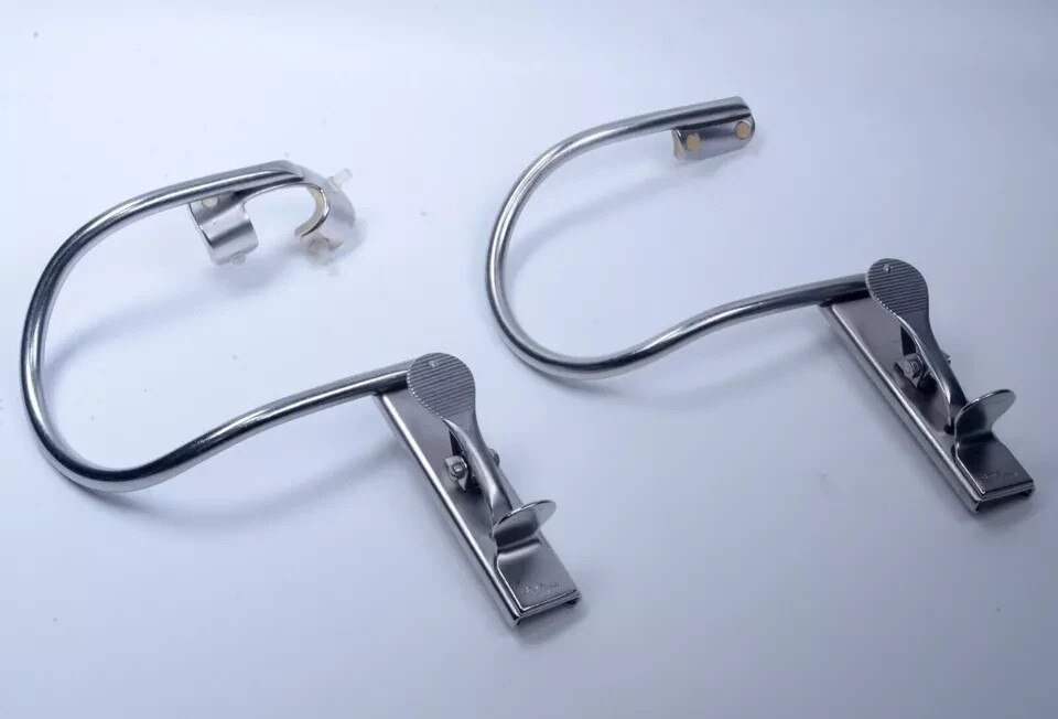 Leivers Mouth Gag Frame Bite Stainless Steel Surgical Set of 2 PCS