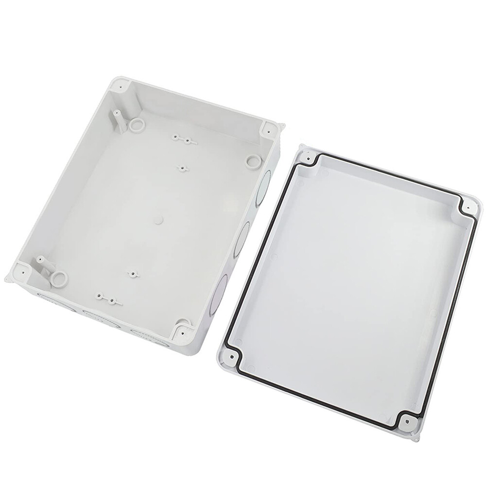 ABS Electrical Junction Box Reversed Holes Durable Project Enclosure Waterproof-image
