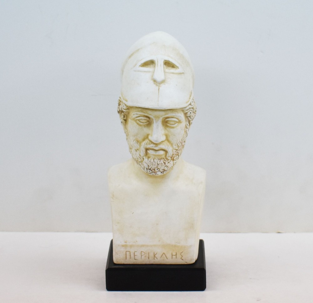 Pericles Bust - Athens Golden Age General - Athenian Acropolis Parthenon Orator