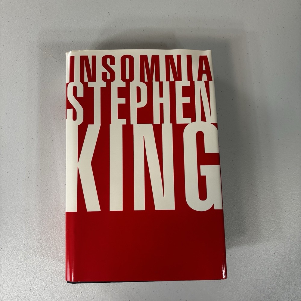 Insomnia Stephen King Hardcover First Edition 1st Printing Dust Jacket Horror