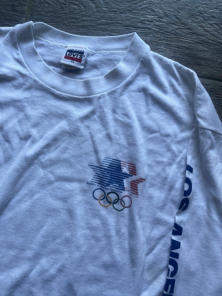 1980’s Los Angeles 1984 Levi’s Olympics Committee Vintage long sleeve shirt
