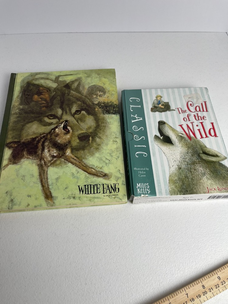 Call of the Wild - White Fang - Jack London Lot of 2