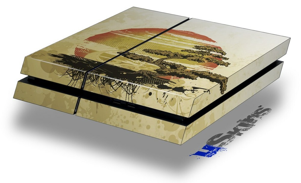Skin for original PS4 Gaming Console Bonsai Sunset