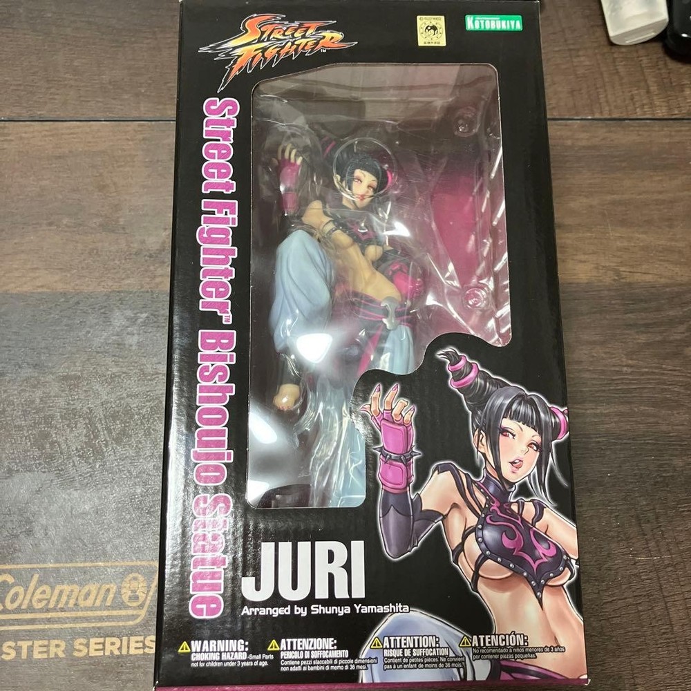 Street Fighter Bishoujo Juri 1/7 Scale Figure New Condition Designer Toy
