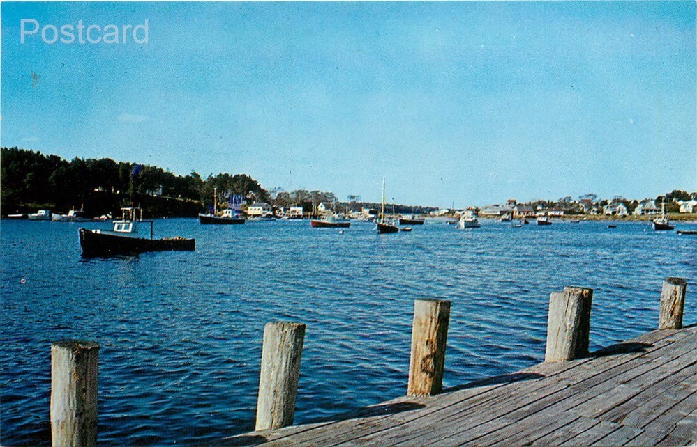 ME, Bailey Island, Maine, Mackerel Cove, Owen Art No. S-43838