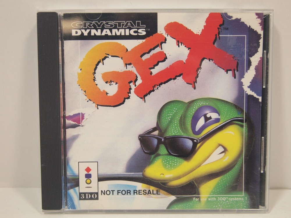 Gex (3DO) Authentic Disc and Manual in Jewel Case