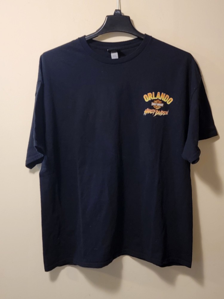 Harley Davidson Mens Graphic T-Shirt Sz 2XL