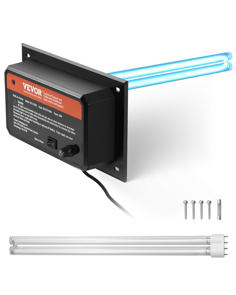 HVAC Air Purifier Whole House 36W 16inch UV Light in Duct for Ac Systems-image