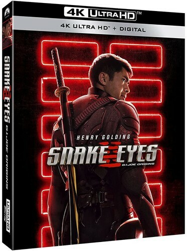 Snake Eyes: G.I. Joe Origins (4k Ultra HD, 2021) w/Slipcover