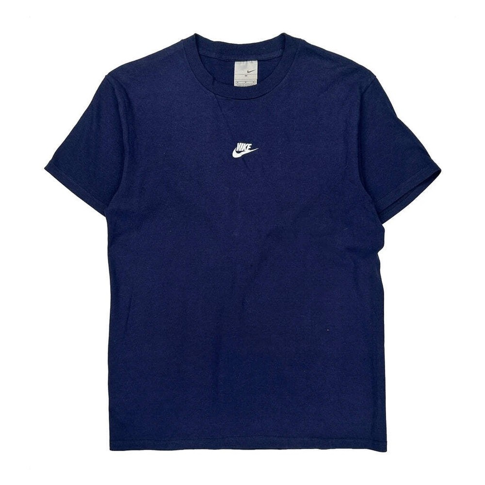 Nike T-Shirt - Medium Blue Cotton