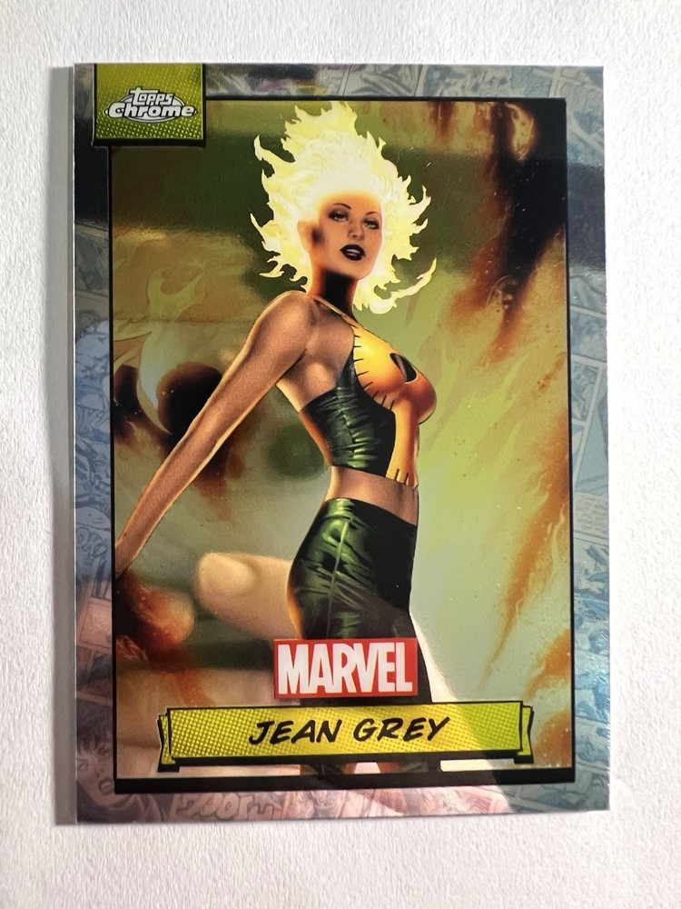 2024 Topps Chrome Marvel Jean Grey 27 Base