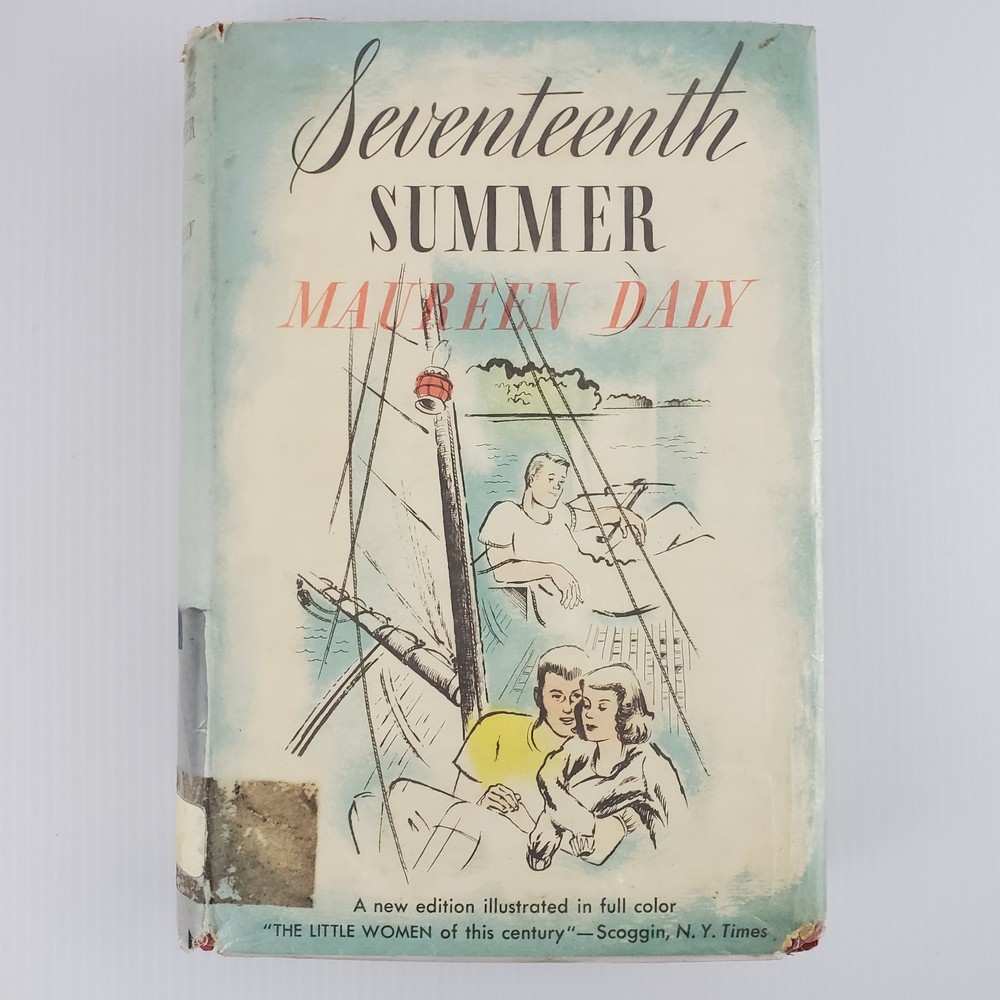 Seventeenth Summer by Maureen Daly 1962 Hardcover Dust Jacket Ex-library
