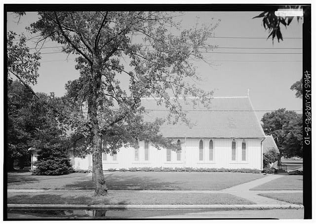 Photo:Fort Monroe Virginia Chapel Centurion 1900s South Side Elevation