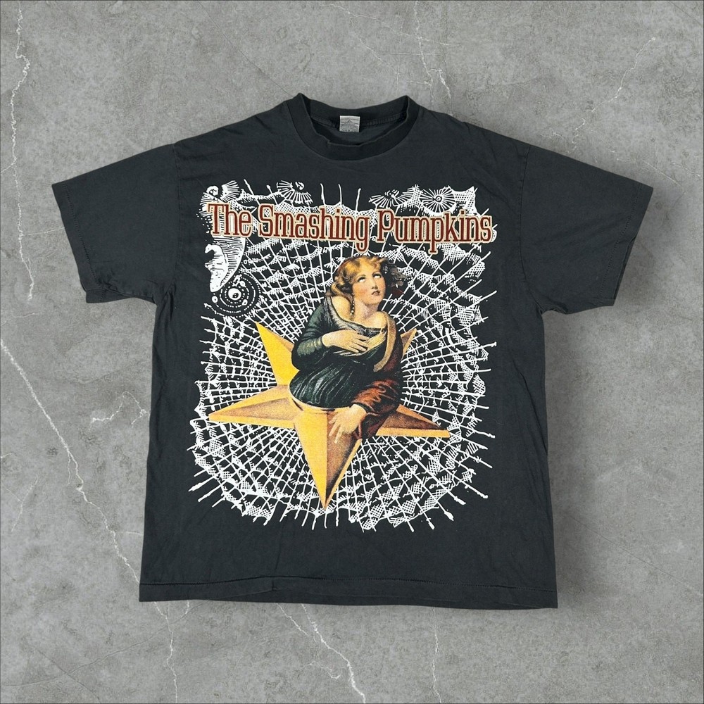 Vintage The Smashing Pumpkins Mellon Collie Sz L Single Stitch Reprint T-Shirt