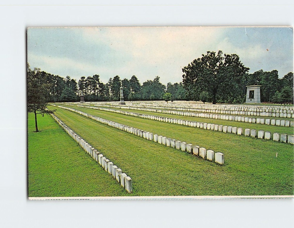 Postcard Andersonville National Historic Site Andersonville Georgia USA