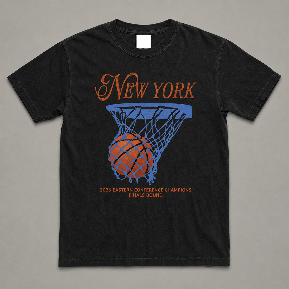 New York Basketball Shirt, 2026 Eastern Conference Champions Shirt, NY Finals
