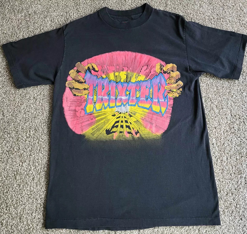 Trixter Band World Tour 1990 1991 T Shirt Full Size S-5XL