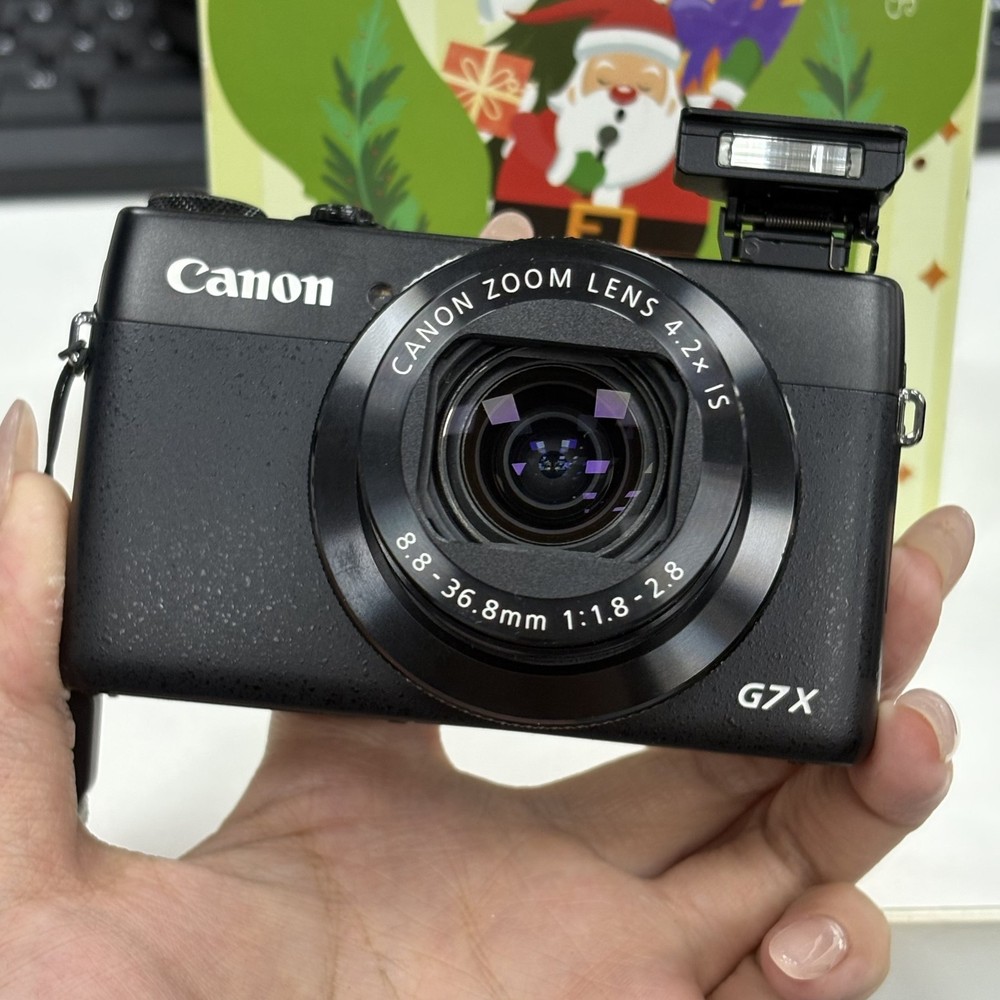 Canon PowerShot G7 X G7X Black 20.2MP Compact Digital Camera English