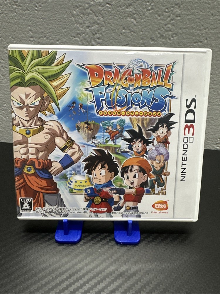 Bandai Namco Dragon Ball Fusions with manual  (Nintendo 3DS, 2016) Japan Import.